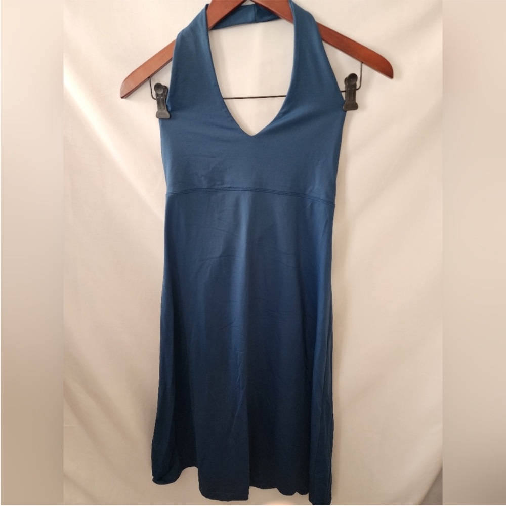 Patagonia Blue Halter Midi Dress